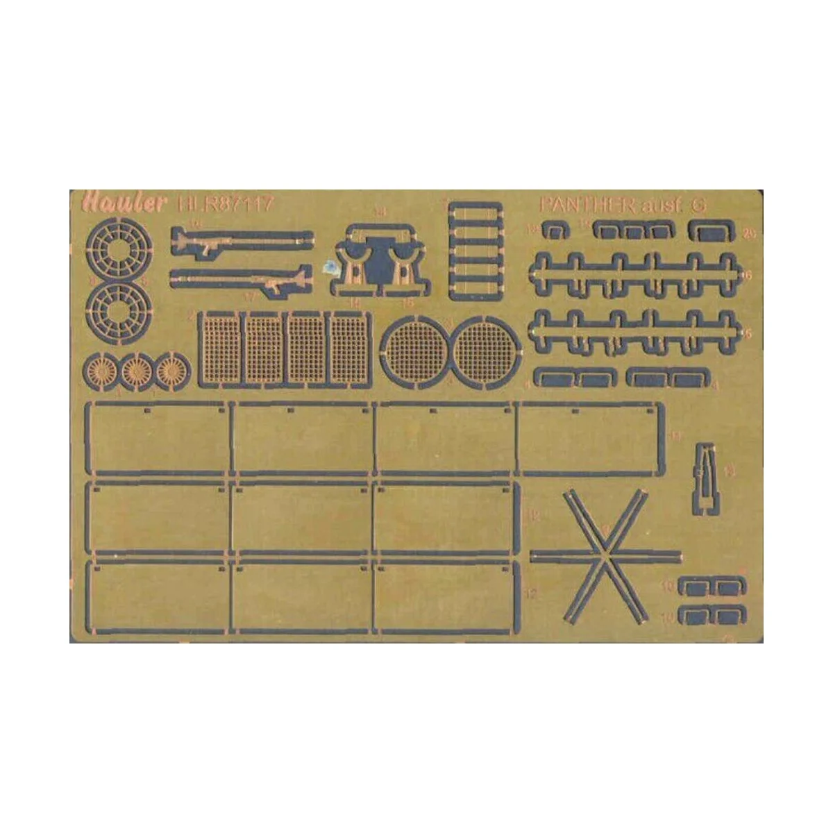PANTHER ausf G, 1/87 - Hauler HLR87117