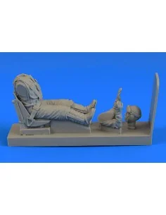 German Luftwaffe Pilot with seat f.Fw190 for Hasegawa/Revell, 1/32 ...