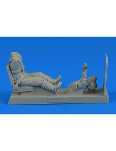 German Luftwaffe Pilot w.seat for Me262A for Trum/Rev/Has, 1/32 - A...