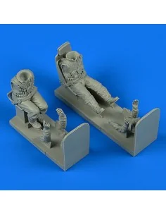 German Luftwaffe Pilot and Gunner WWII w.seats for Ju 87 Stuka, f.H...