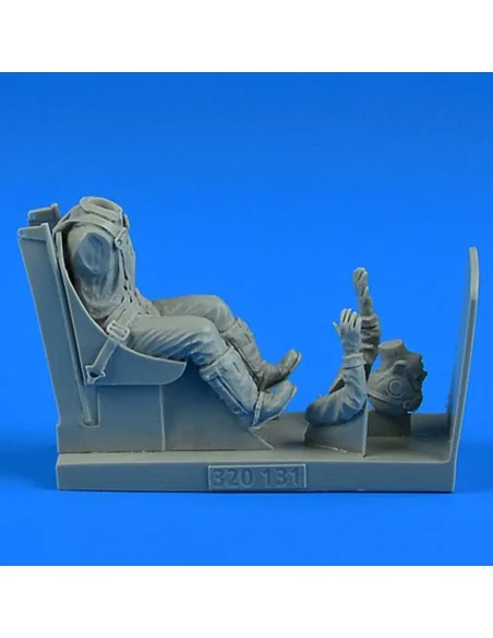 US NAVY WWII Pilot with ej. seat for F4U Corsair f.Trumpeter, 1/32 ...