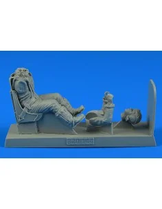 USAAF WWII Pilot with seat for P-51B/C Mustang for TRUM/REV, 1/32 -...