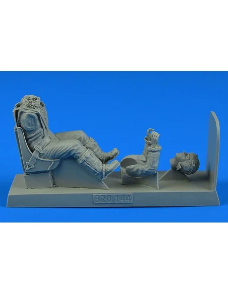 USAAF WWII Pilot with seat for P-51B/C Mustang for TRUM/REV, 1/32 -...
