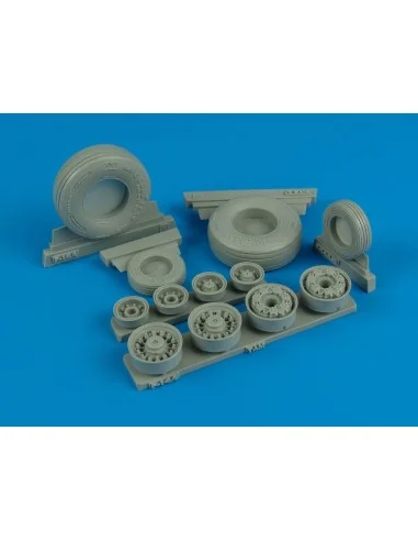 F-14A Tomcat weighted wheels (TAM), 1/32 - Wheelliant 132.004