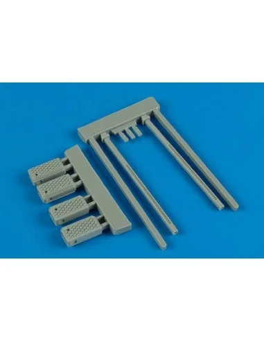 US. Navy poly. wheel chock NWC-4/5, 1/32 - Wheelliant 132.008
