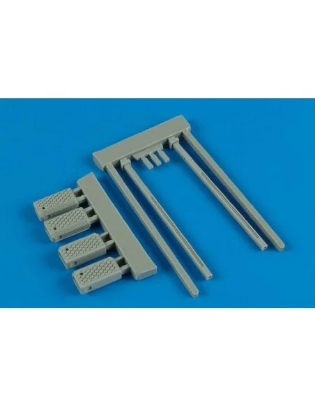 US. Navy poly. wheel chock NWC-4/5, 1/32 - Wheelliant 132.008