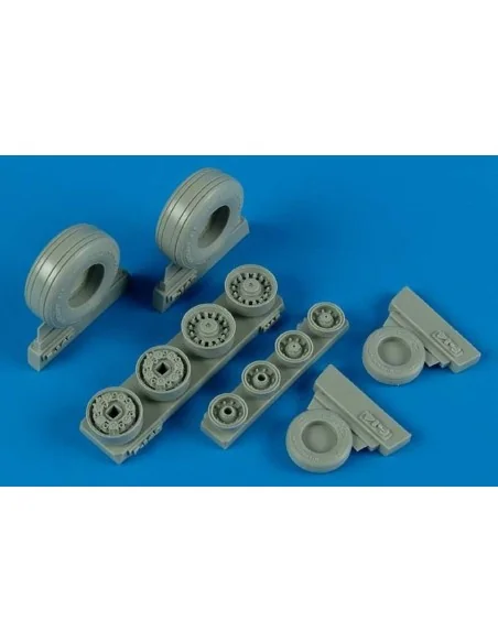 F-14B/D Tomcat weighted wheels (HAS), 1/48 - Wheelliant 148.005