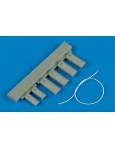 U.S.A.F. wheel chock with nylon thread, 1/48 - Wheelliant 148.007
