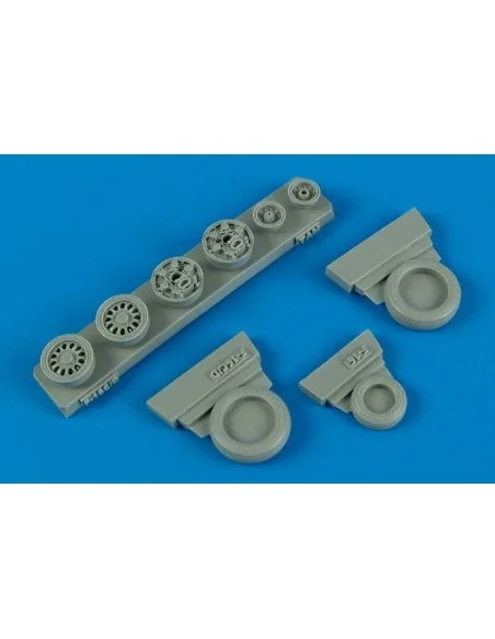 F-16C/CJ (block 50/52) weighted wheels, 1/48 - Wheelliant 148.009
