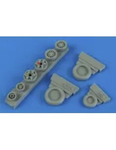 F-16C/CJ(block40/50/60) weighted whlees, 1/48 - Wheelliant 148.010