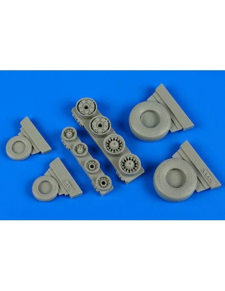 F-14A Tomcat weighted wheels f. HobbyBos, 1/48 - Wheelliant 148.013