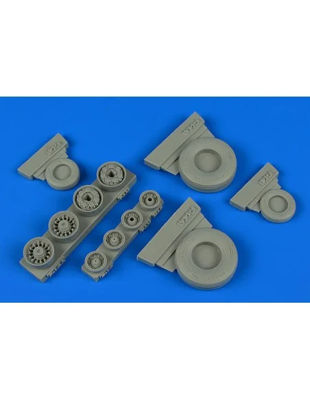 F-14A Tomcat weighted wheels f.Tamiya, 1/48 - Wheelliant 148.014