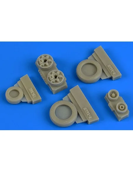 F-16I Sufa weighted wheels for Kinetic, 1/48 - Wheelliant 148.016