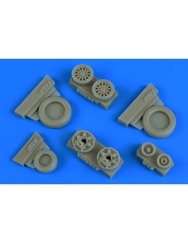 F-16I Sufa weighted wheels(GY produktion for Hasegawa, 1/48 - Wheel...