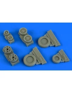 F-16I Sufa weighted wheels(GY production, 1/48 - Wheelliant 148.018