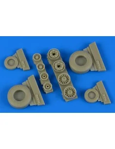 F-14B/D Tomcat weighted wheels f.Tamiya, 1/48 - Wheelliant 148.019