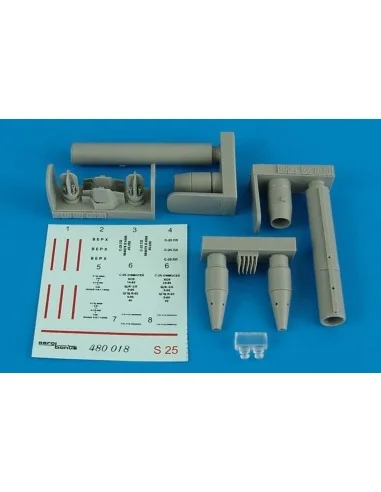 S-25-L air-to-ground rocket, 1/48 - Aerobonus 480.018