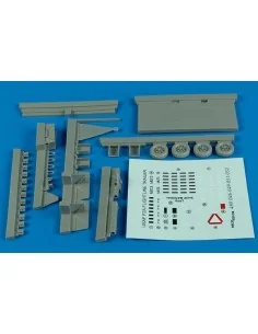 Flightline trailer F-2A (steel platform), 1/48 - Aerobonus 480.046