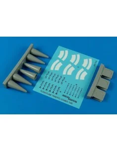 Aircraft warning cones, 1/48 - Aerobonus 480.054