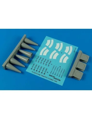 Aircraft warning cones, 1/48 - Aerobonus 480.054