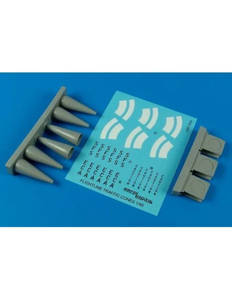 Aircraft warning cones, 1/48 - Aerobonus 480.054
