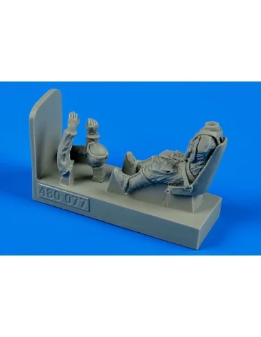 German WWII Luftwaffe pilot with seat Bf, 1/48 - Aerobonus 480.077