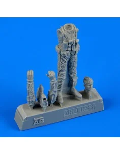 US navy pilot w.bag Vietnam War 1965-73, 1/48 - Aerobonus 480.083