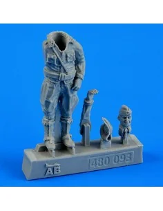 German Luftwaffe pilot WWII, 1/48 - Aerobonus 480.093