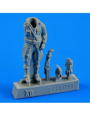 German Luftwaffe pilot WWII, 1/48 - Aerobonus 480.093
