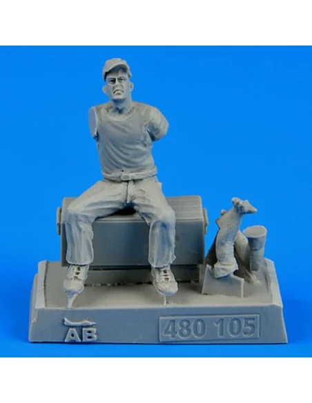 U.S.Army aircraft mechanic WWII-Pacific, 1/48 - Aerobonus 480.105