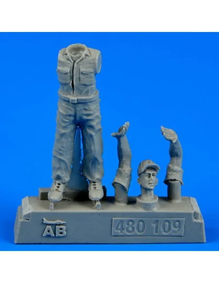 U.S.Army aircraft mechanic WWII-Pacific, 1/48 - Aerobonus 480.109