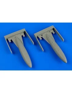 MiG-17 fuel tanks, 1/48 - Aerobonus 480.122