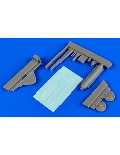 USAF Flightline 50 Ib.CO2 extinguisher- wheeled, 1/48 - Aerobonus 4...
