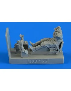Soviet Woman Gunner WWII with seat for Po-2 for ICM, 1/48 - Aerobon...