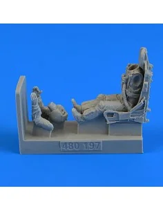 USAF Fighter Pilot with ejection seat for F100C/D, 1/48 - Aerobonus...
