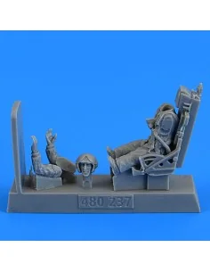 Soviet Fighter Pilot with ejection seat for MiG-19 Farmer for Trump...
