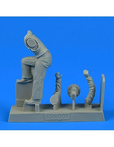 Kriegsmarine WWII Sailor for German schnellboats, German midget a.c...