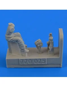 WWII RAF Motocycle Driver- part 2, 1/72 - Aerobonus 720.025