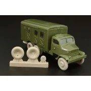 Praga V3S wheels, 1/87 - Hauler HLR87137