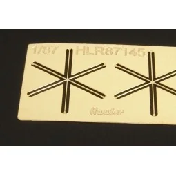 german stern antene 2pcs, 1/87 - Hauler HLR87145