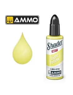 MATT SHADER Light Yellow - AMMO by MIG Jimenez A.MIG-0720