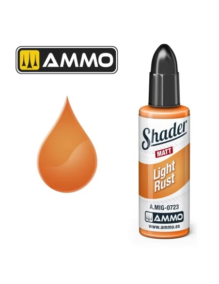 MATT SHADER Light Rust - AMMO by MIG Jimenez A.MIG-0723