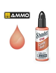 MATT SHADER Candy Red - AMMO by MIG Jimenez A.MIG-0724