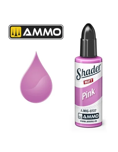 MATT SHADER Pink - AMMO by MIG Jimenez A.MIG-0727