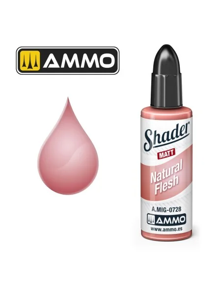MATT SHADER Natural Flesh - AMMO by MIG Jimenez A.MIG-0728