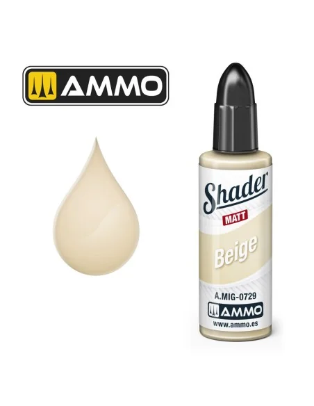 MATT SHADER Beige - AMMO by MIG Jimenez A.MIG-0729