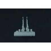 DShK 12, 7mm tank heavy machine gun (2pcs), 1/87 - Hauler HLR87195