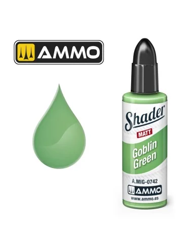 MATT SHADER Goblin Green - AMMO by MIG Jimenez A.MIG-0742