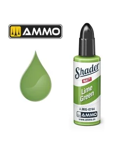 MATT SHADER Lime Green - AMMO by MIG Jimenez A.MIG-0744