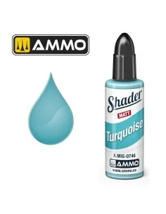 MATT SHADER Turquoise - AMMO by MIG Jimenez A.MIG-0746